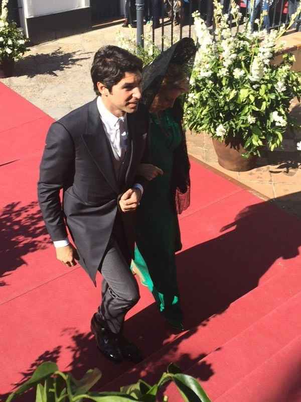 El novio y la madrina