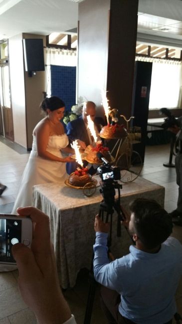momento tarta, muy emocionante!!