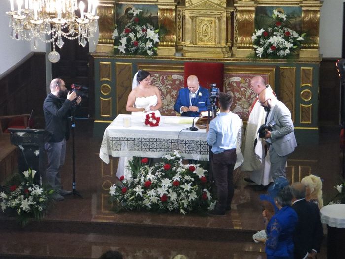 decoración altar
