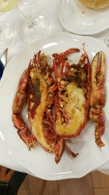 bogavante a la plancha