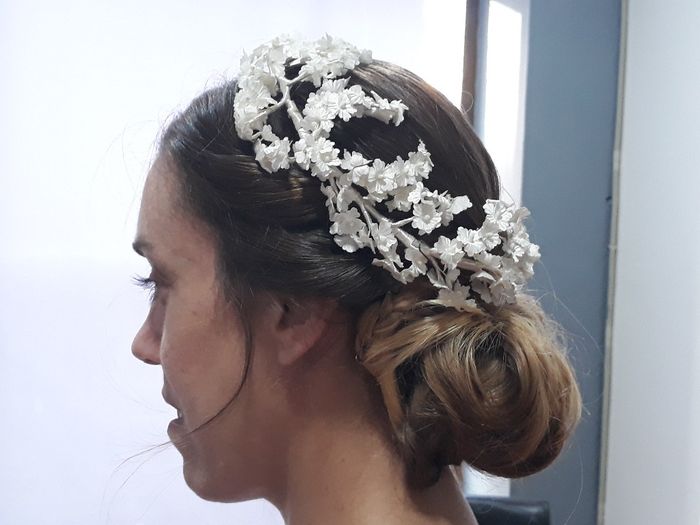 Prueba de peinado, enamorada 😍😍 - 3