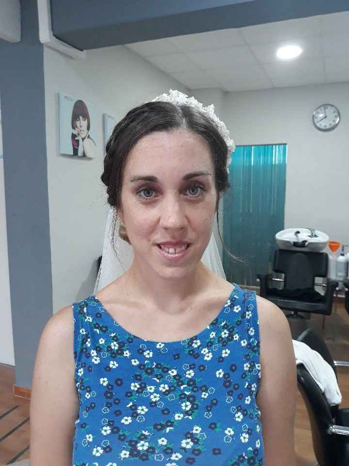 Prueba de peinado, enamorada 😍😍 - 7