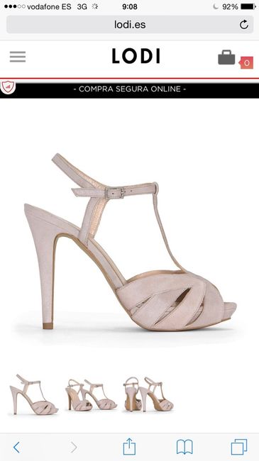 Zapatos rosa cuarzo - 1