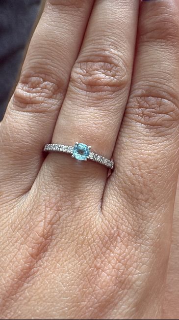 Como os lo pidieron y quiero ver los anillos!! 2