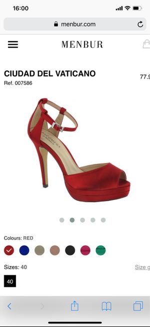 ¿De qué color vais a llevar los zapatos? - 1