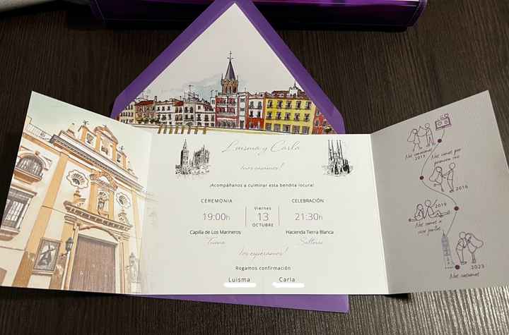 Todas las invitaciones entregadas 💌💍 - 3