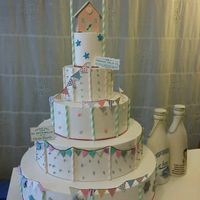 Super tarta falsa para boda - 1