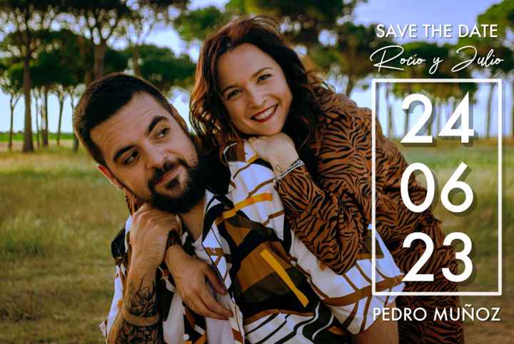 Save the date, un acierto!! - 1