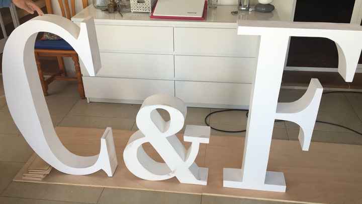 Letras con luces - 2