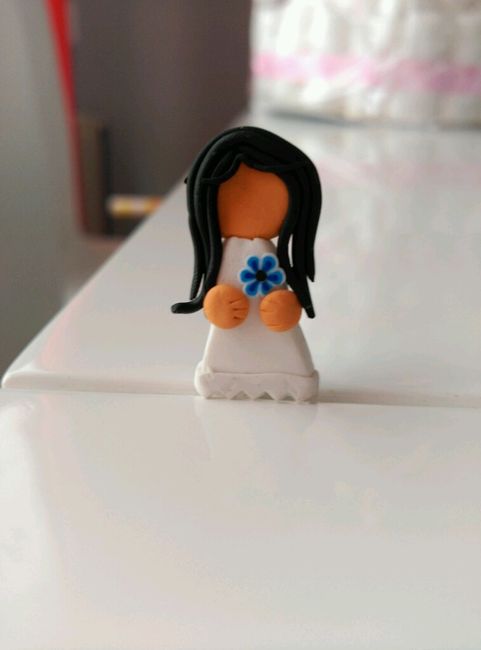¿sabeis como se hacen  alfileres de fimo? - 1