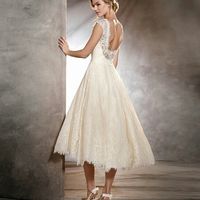 Vestidos novia midi - 5