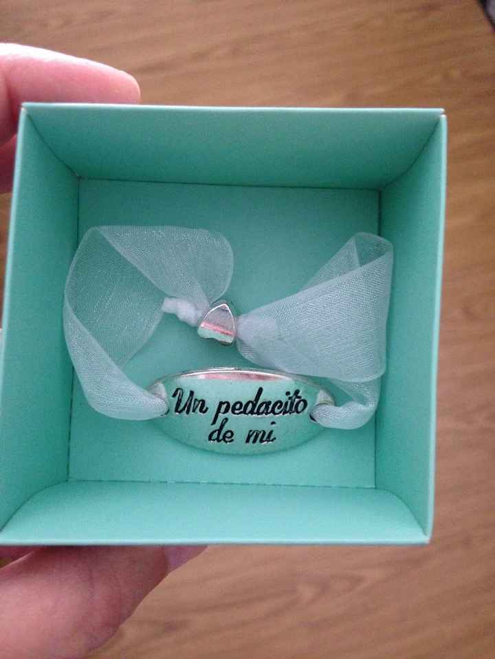 Regalo para mis invitadas a la despedida!