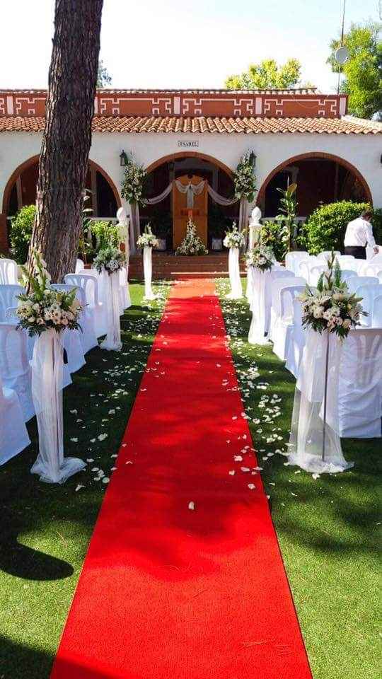 Como decorar una ceremonia civil?  (boda al aire libre) - 1