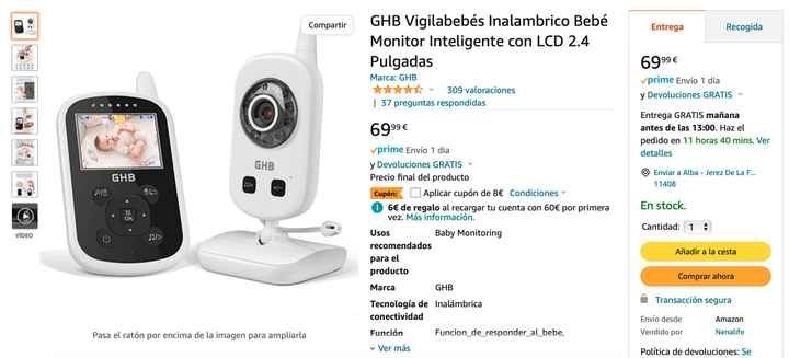 ¿Qué vigilabebés elegiríais? - 1