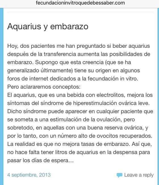 Buscadoras de sueños y milagros: IA, FIV, ICSI (Reproducción Asistida) - 1