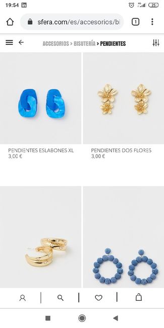 Pendientes novia 1
