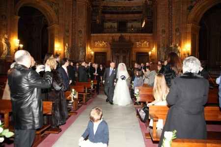 Mi entrada en la iglesia