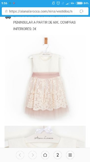 Vestidos niñas atrás. cuál os gusta??? - 4