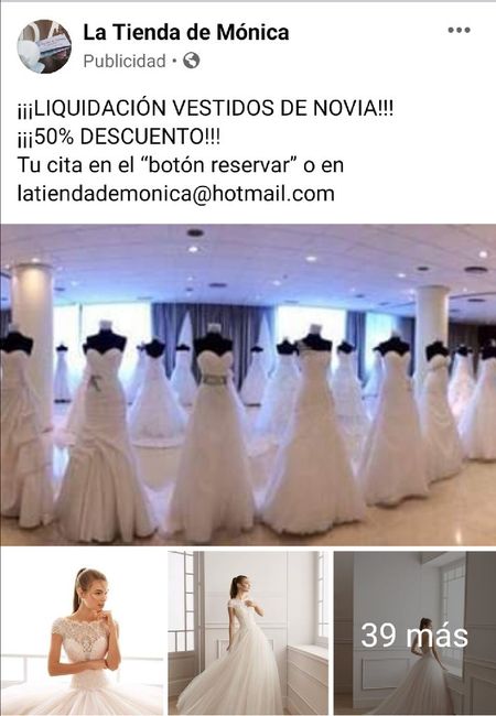 Vestidos de novia al 50% Madrid 1