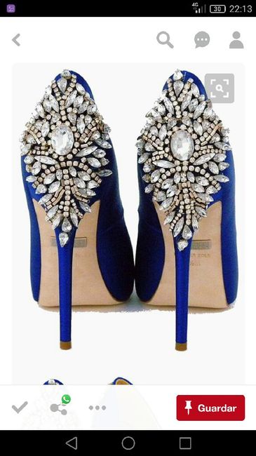 Zapatos azules - 1