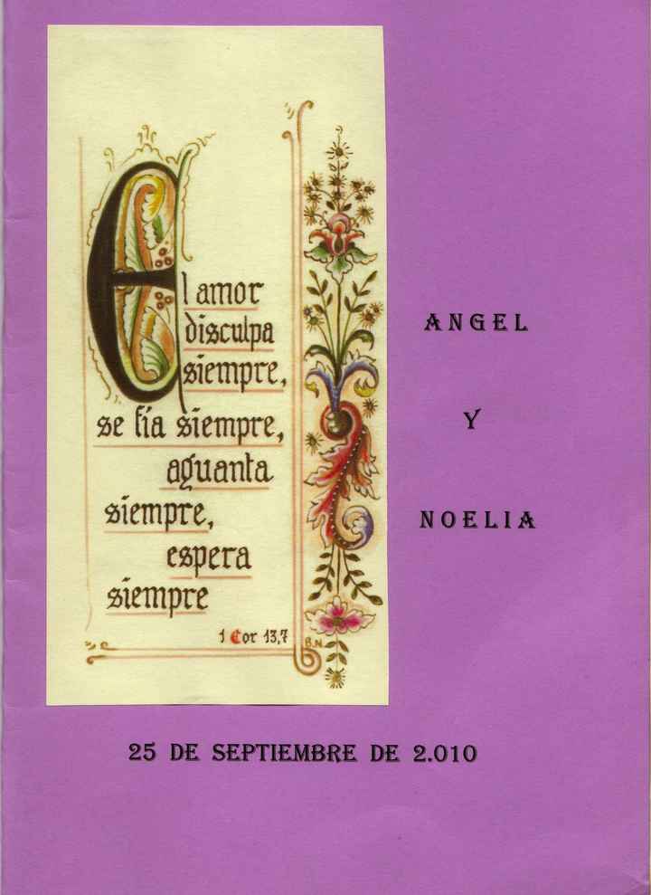 libro de misa