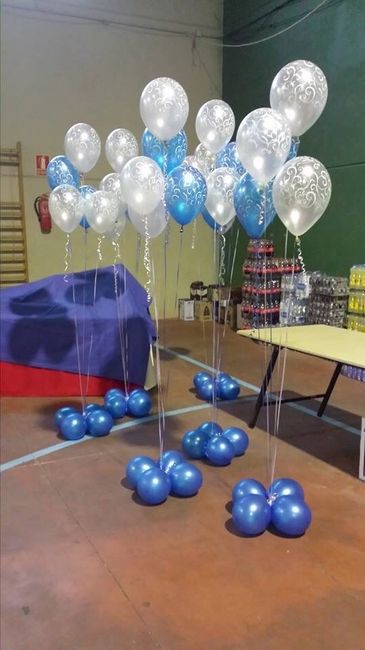 Decoracion con globos