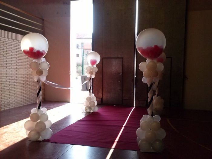 Decoracion con globos
