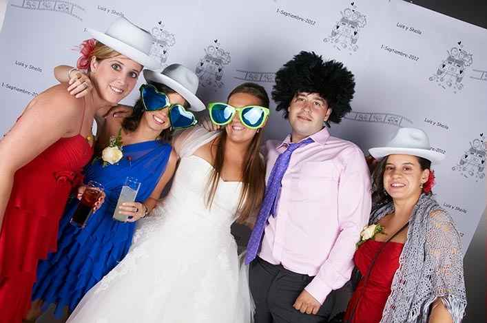 photocall en el convite