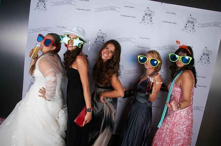 photocall en el convite