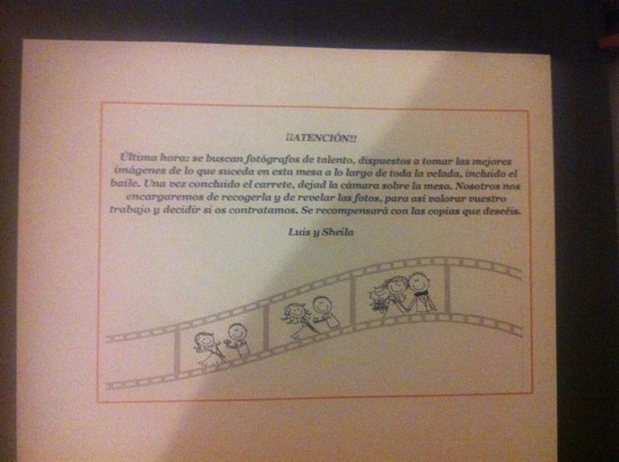 tarjeta para las camaras