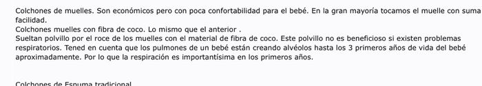 El mejor colchon para cuna - 1