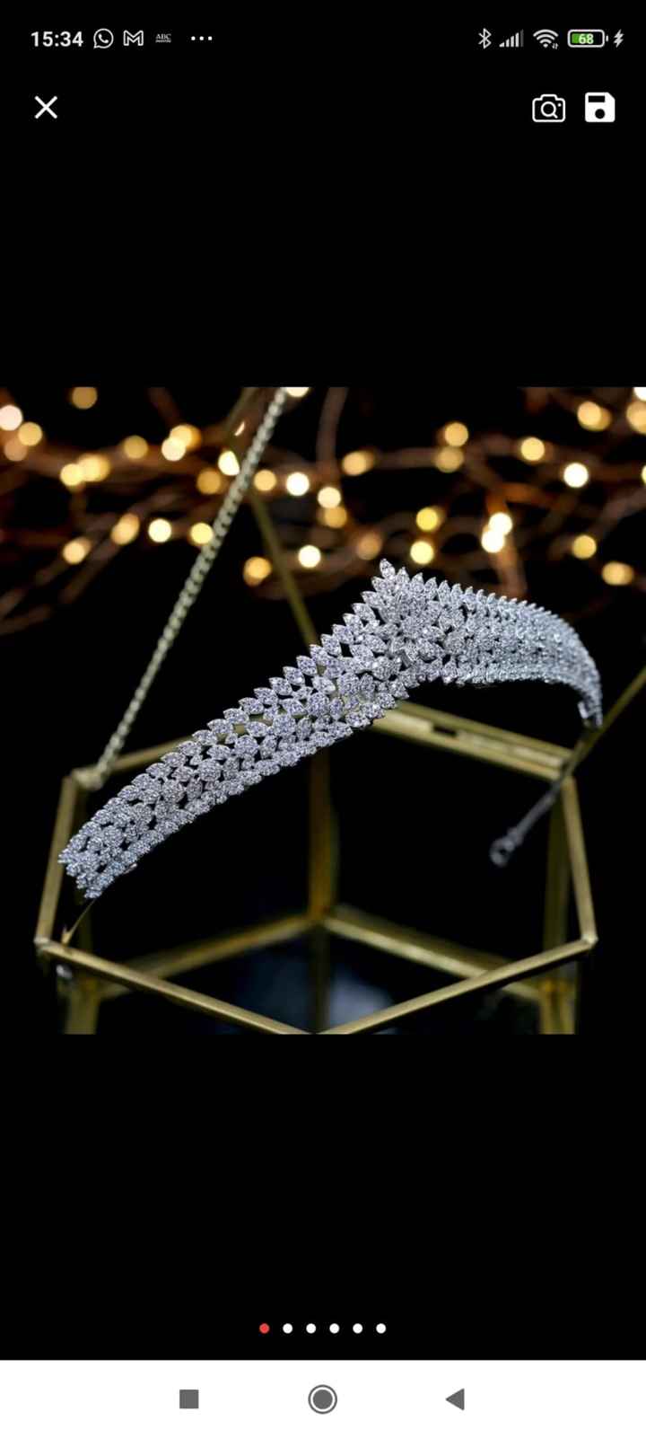 Tiara y tocado - 1
