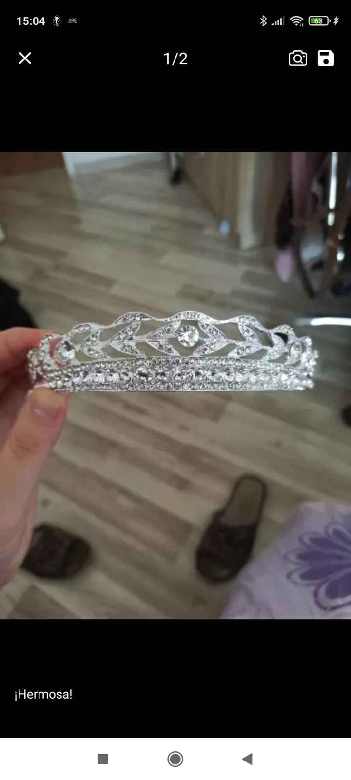 Tiara y tocado - 1