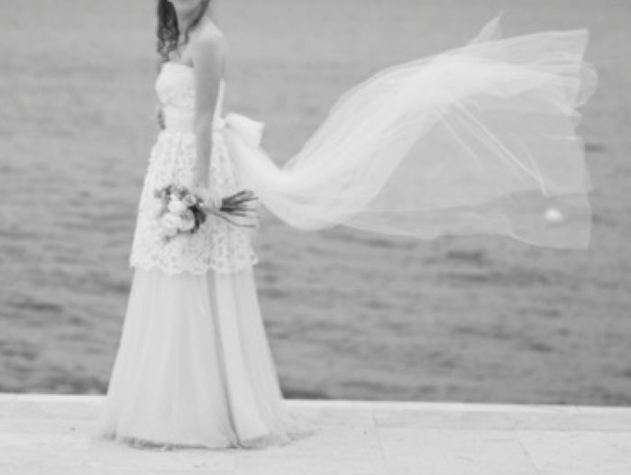Vestido novia immaculada garcia y complementos