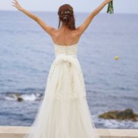 Vestido novia immaculada garcia y complementos