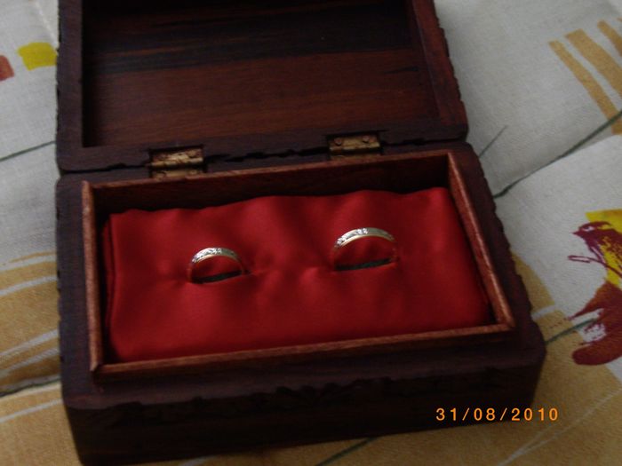 cajita con anillos