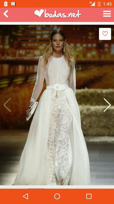 Trajes de pantalon para novias - 1