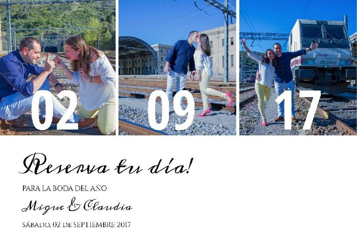 Save-the-date, que es? - 1