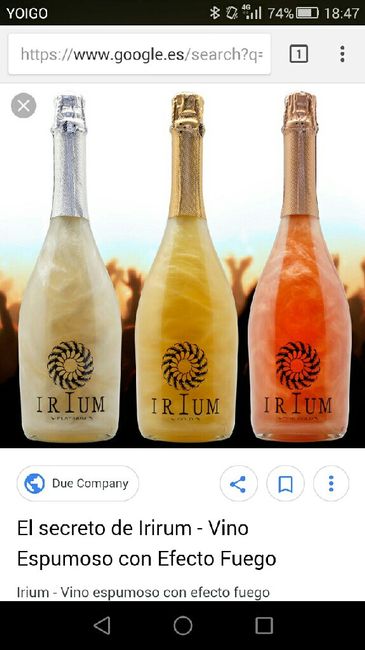  Un consejo sobre el cava que cambia de color - 1