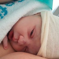Olivia recién nacida