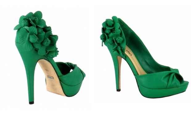 zapatos verdes menbur