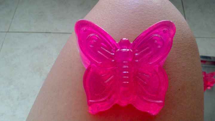 Jabón mariposa