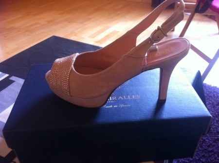 Mis zapatos de novia  en rosa palo por fin! - 1