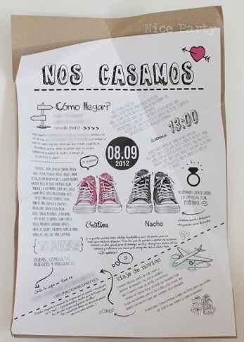 Invitación tipo poster - 1