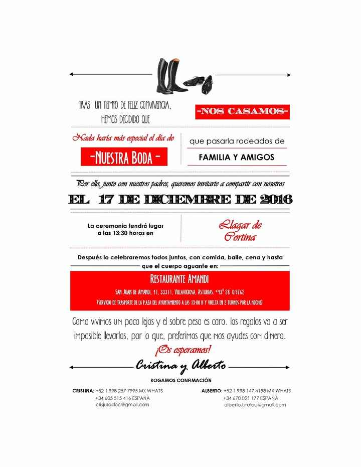 invitación