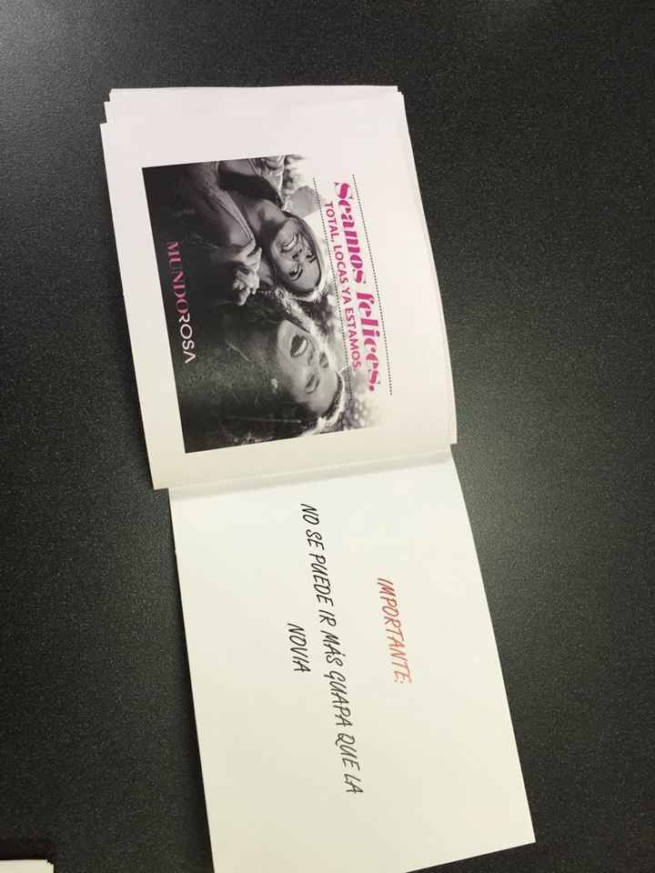 Ya van tomando forma las invitaciones de las damas!!! - 2