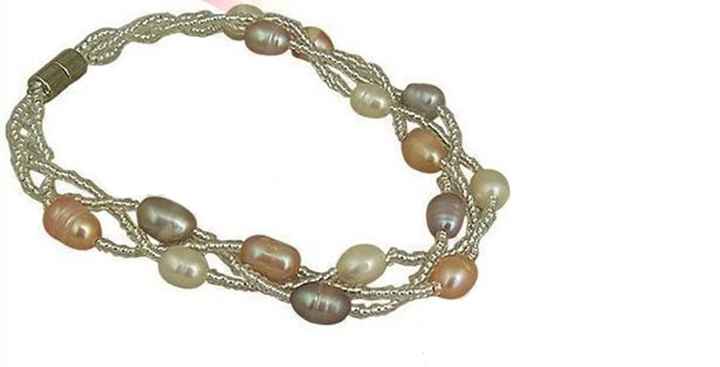 Pulsera perlas cultivadas