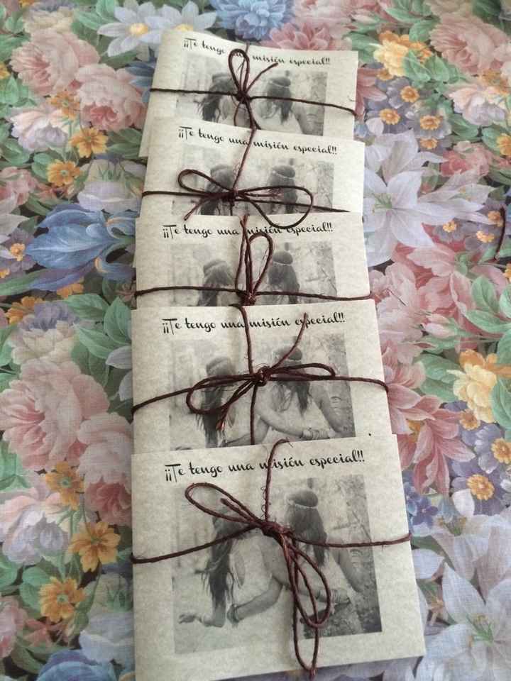 Invitaciones damas de honor ya terminadas!! - 1