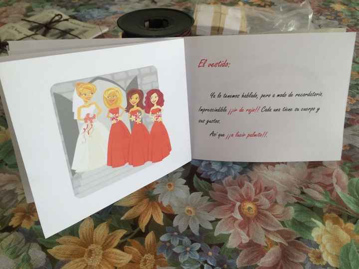 Invitaciones damas de honor ya terminadas!! - 9