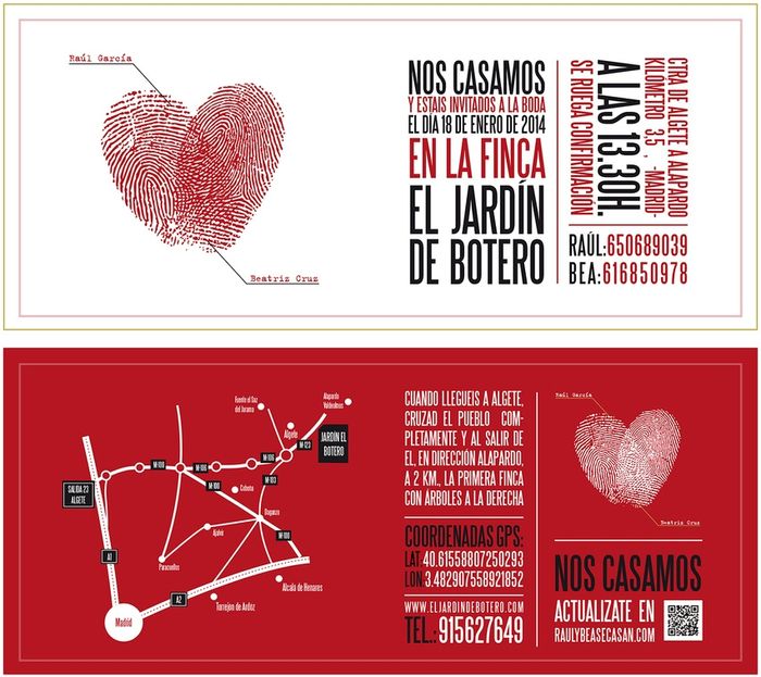 Invitación tipo poster - 1